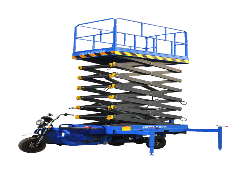 三輪車剪叉式升降作業平臺